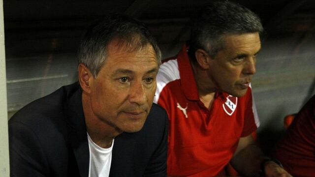 DYN26, MAR DEL PLATA 30/01/17, INDEPENDIENTE VS. RACING. FOTO: DYN/JUANA RODRIGUEZ. mar de plata ariel holan campeonato torneo copa revancha futbol futbolistas partido racing club independiente