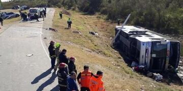 Accidente en Tucumán, del micro que trasladaba a jubilados mendocinos a Río Hondo\u002E