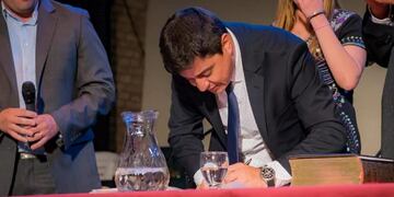 Fabricio Díaz, intendente de Capilla del Monte\u002E