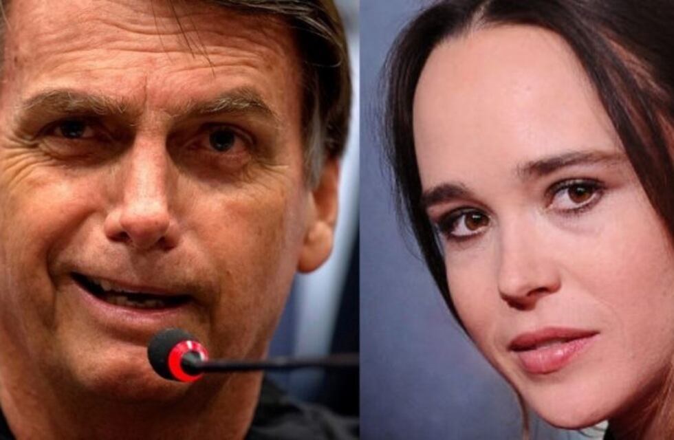 Bolsonaro, a la actriz Ellen Page: "No la veo como gay, en la calle le silbaría porque es linda"