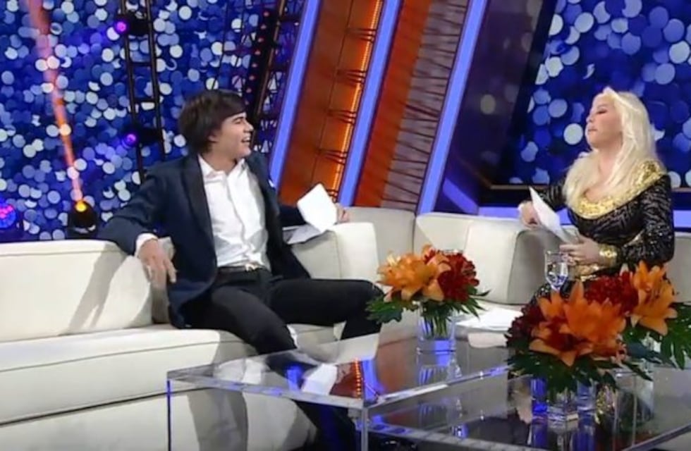 El nieto de Carlos Monzón dio vuelta la entrevista e interrogó a Susana Giménez