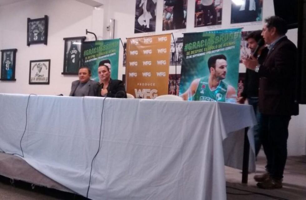 La despedida de Bruno Lábaque, una fiesta con glorias de todas las épocas de Atenas