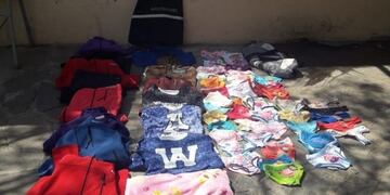 Parte del cargamento recuperado por la policía en los distintos allanamientos realizado\u002E