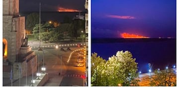 Una tomada de pelo: enorme incendio en las islas el día que se acordó suspender las quemas