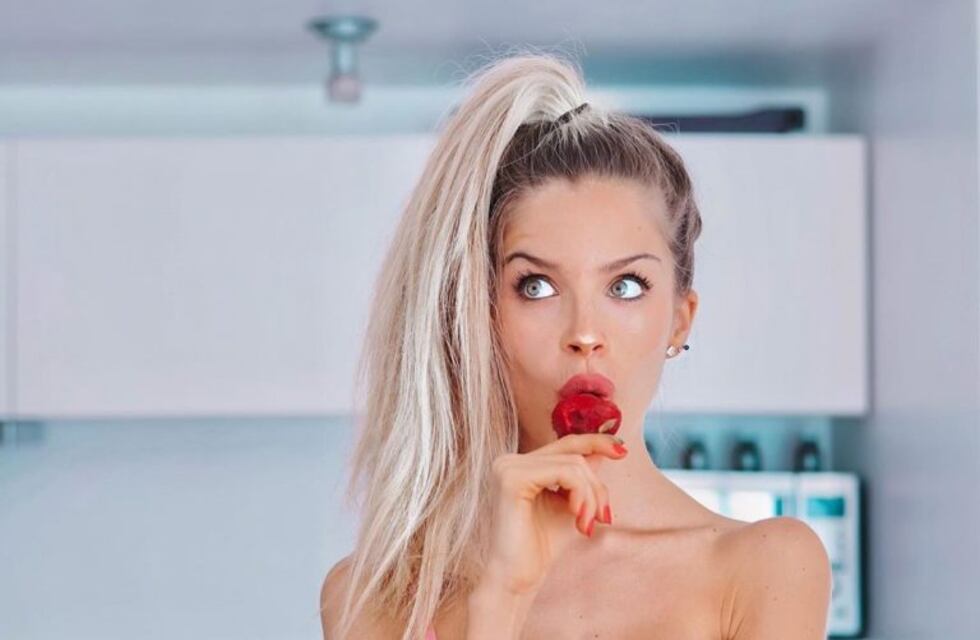 Polémica en las redes por la extrema delgadez de la influencer Delfi Ferrari