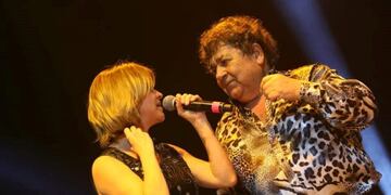 Marcela Morelo fue una de las invitadas que cantó con Rubén \