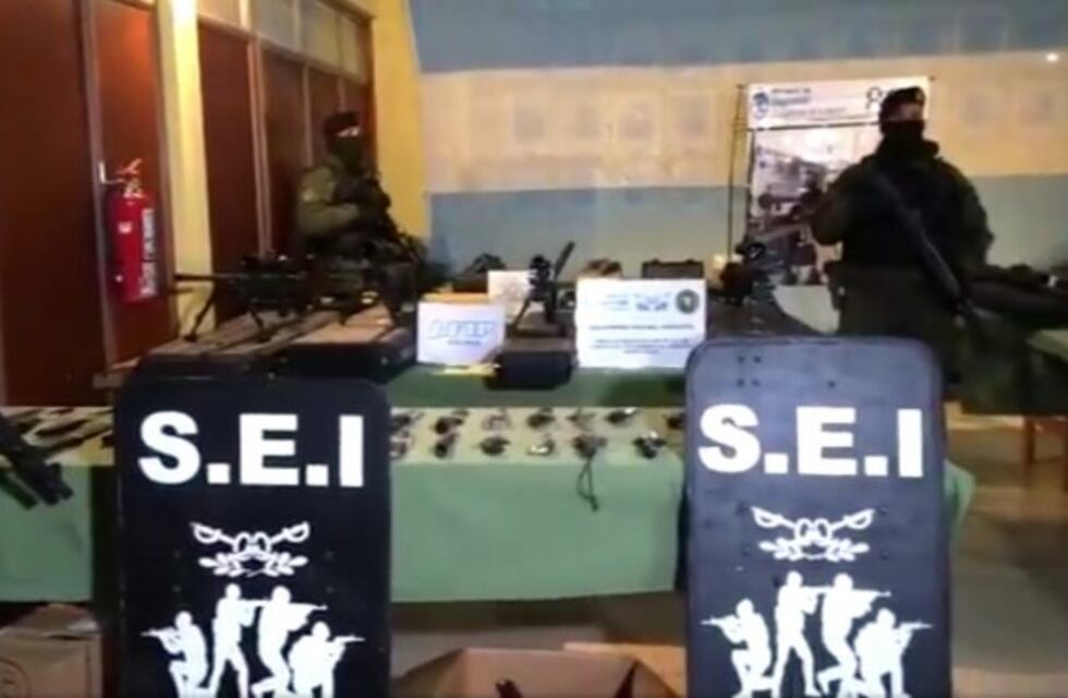 Tráfico de armas: el búnker del odontólogo