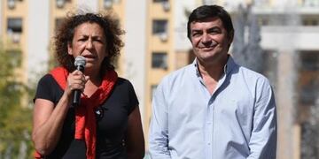 Omar de Marchi presentó oficialmente a su compañera de fórmula, la docente Susana Velazquez\u002E