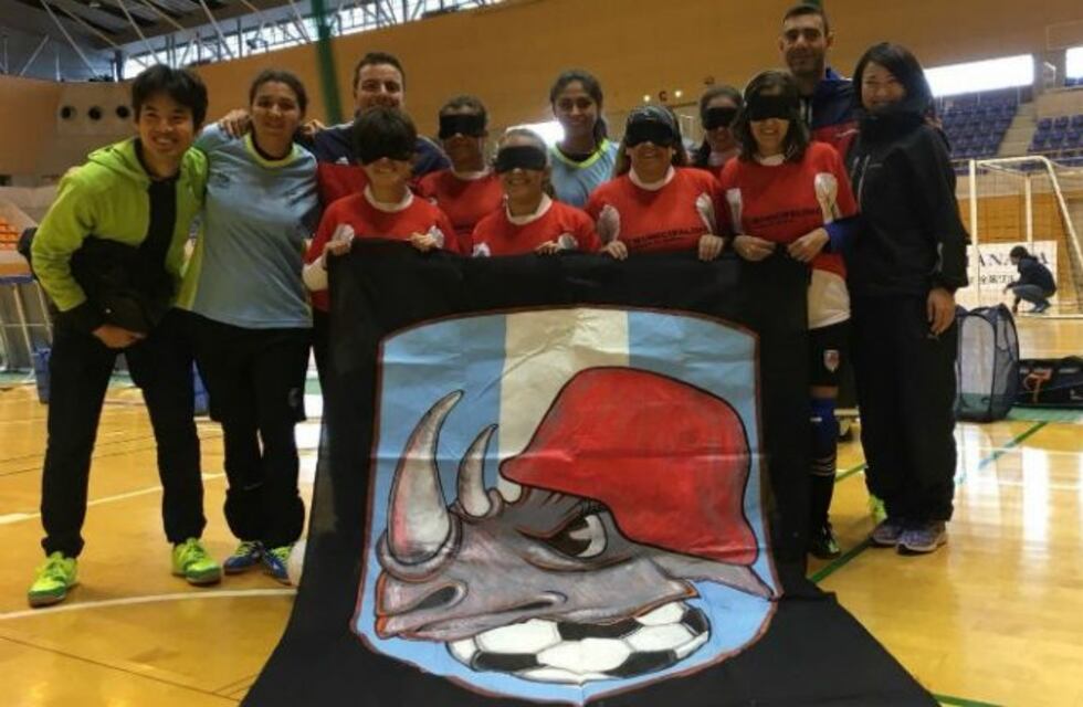 La selección femenina de fútbol para ciegos ya está en Japón