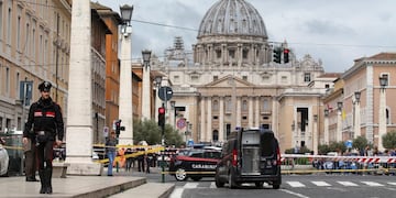 Evacuaron las inmediaciones del Vaticano por una amenaza de bomba\u002E Foto: REUTER\u002E