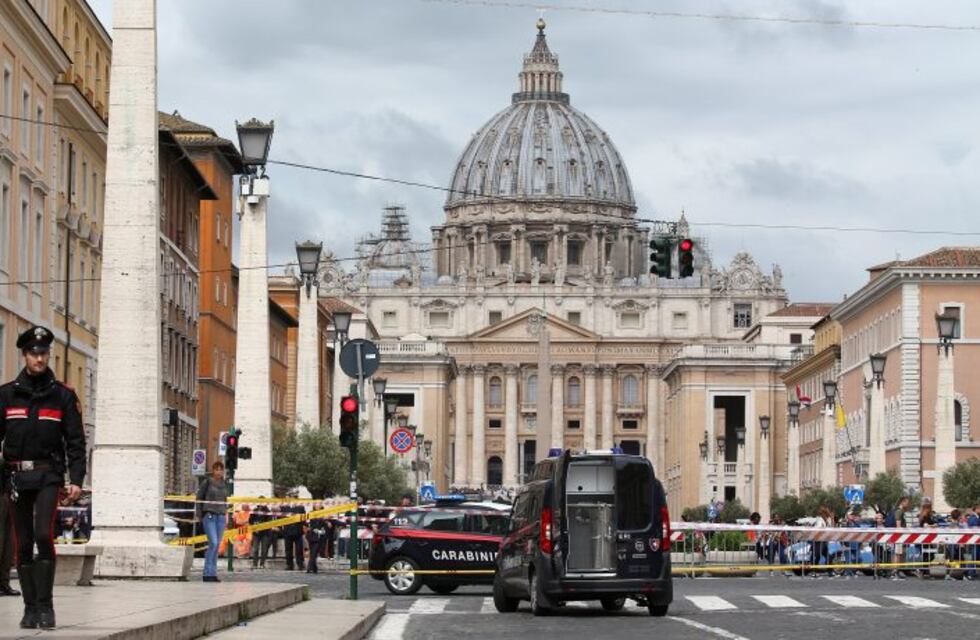 Evacuaron las inmediaciones del Vaticano por una amenaza de bomba