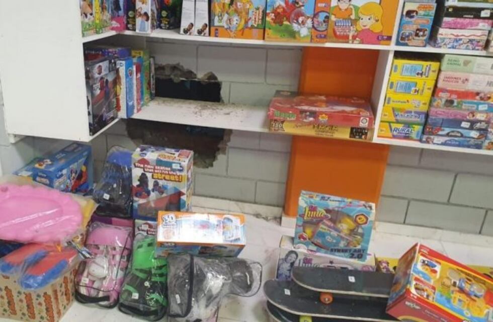 Inseguridad: boqueteros vaciaron una juguetería de barrio Jardín