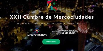 Córdoba será sede de la Cumbre de Mercociudades\u002E