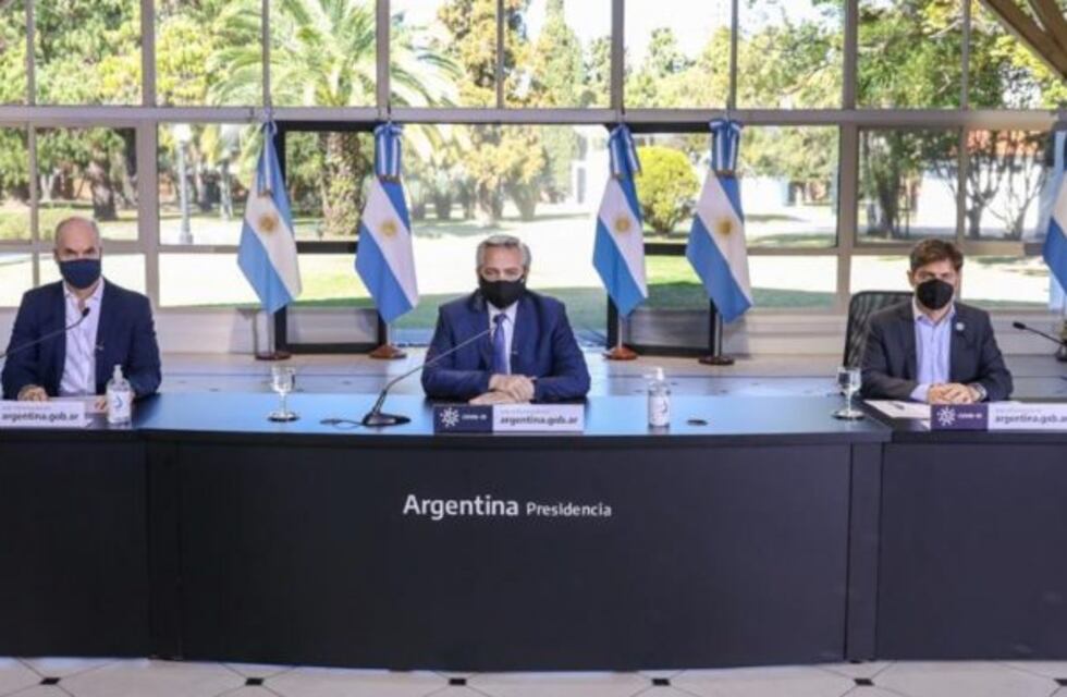 Alberto Fernández se reunió con Axel Kicillof y Horacio Rodríguez Larreta para definir cómo continúa la cuarentena