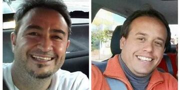 De izquierda a derecha: Eric German Koller y Federico Vargas, los empresarios acusados de estafa\u002E