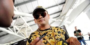 El santafesino mantiene la ilusión de enfrentarse con Manny Pacquiao\u002E (Luciano Thieberger)