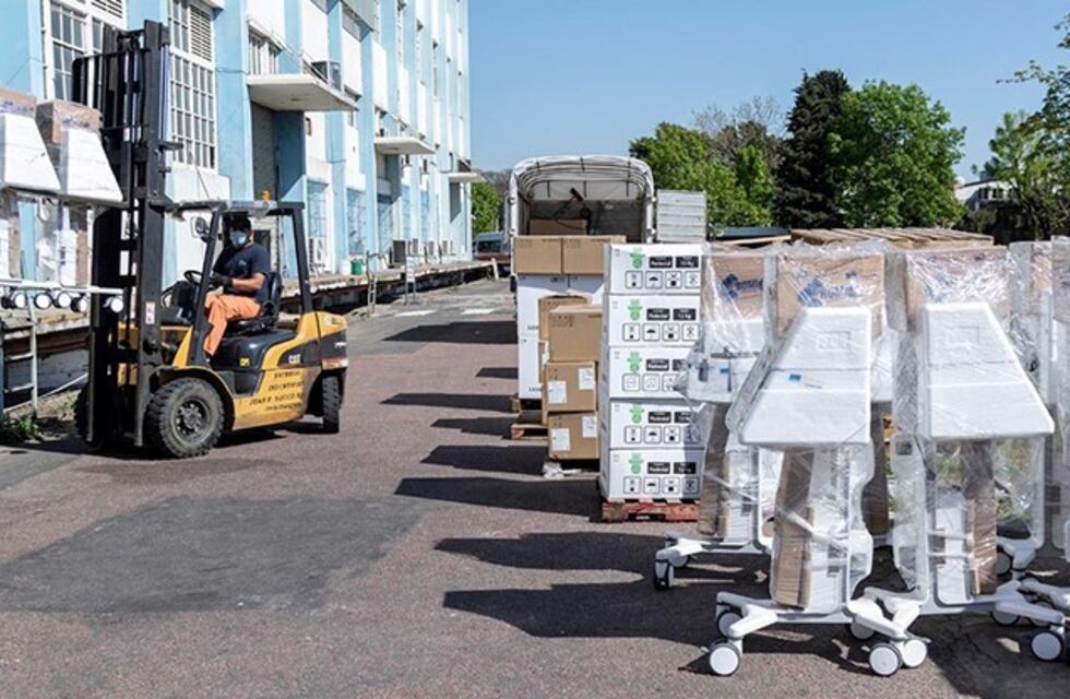 Coronavirus: Nación envió respiradores, test rápidos y equipamiento a la provincia