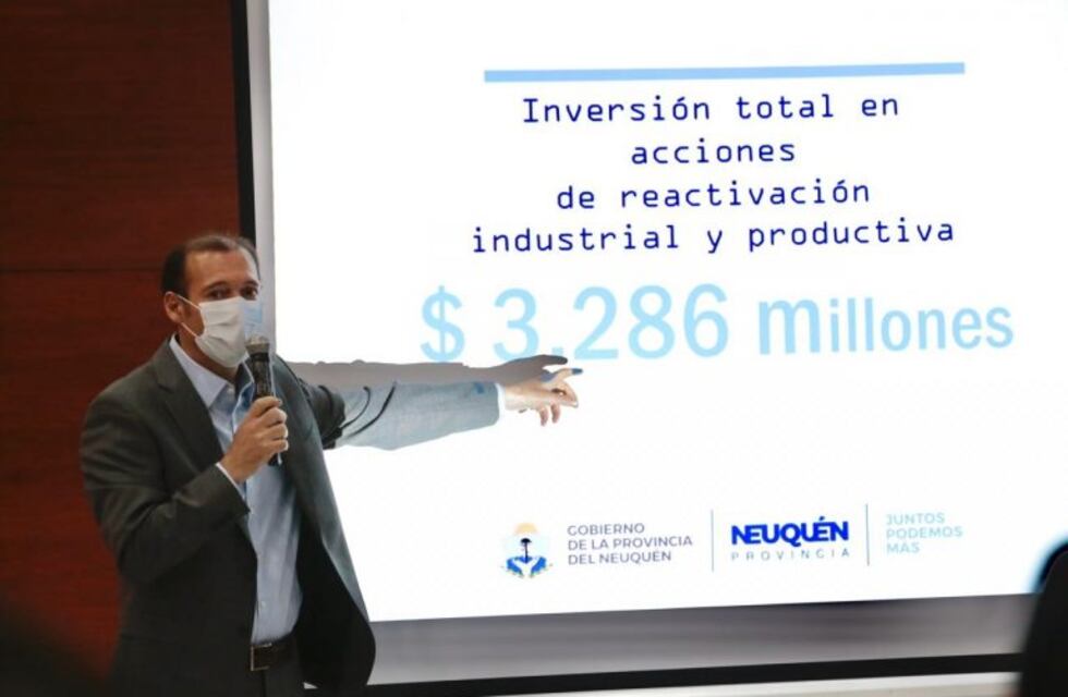 Neuquén anunció un Plan de Reactivación Industrial y Productivo por $3.286 millones