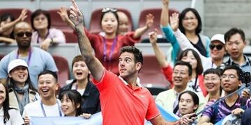 Juan Martín del Potro, semifinalista en Pekín\u002E Instagram/teamdelpo