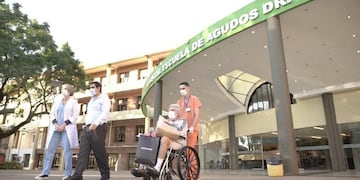 Héctor Bonifato, el primer caso de coronavirus en Misiones, salió del Madariaga el 17 de abril\u002E (Madariaga)