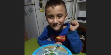Elal Adrián Rosales, 6 años de edad, desapareció en la localidad de Tolhuin
