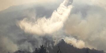 Se reinició un foco de incendio en la ciudad de La Calera, en medio del alerta extremo en Córdoba\u002E