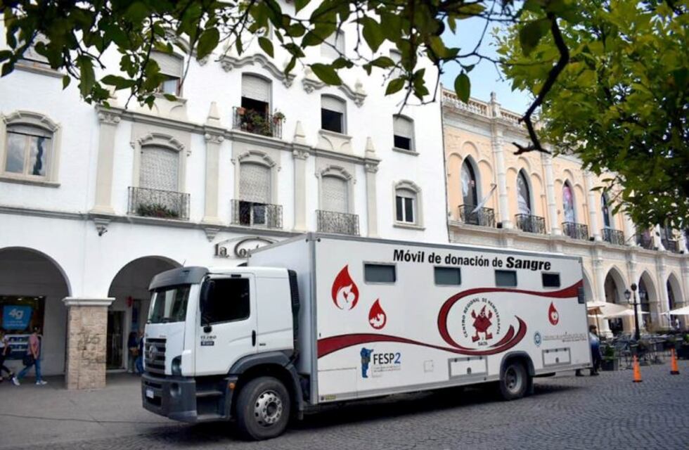 Comienzan las colectas de sangre en Salta