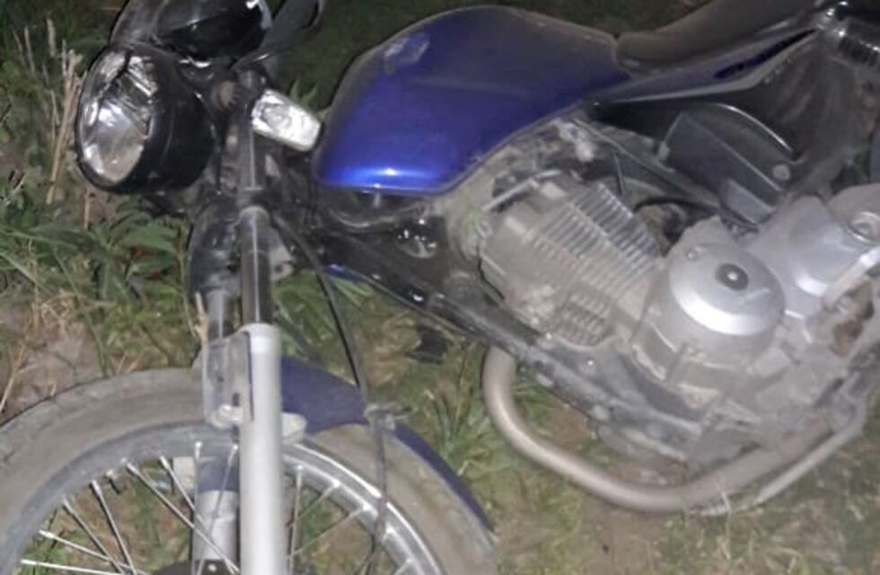 Malagueño: chocaron dos motos de frente