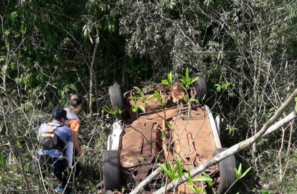 Accidente en Iguazú con dos víctimas fatales y un herido