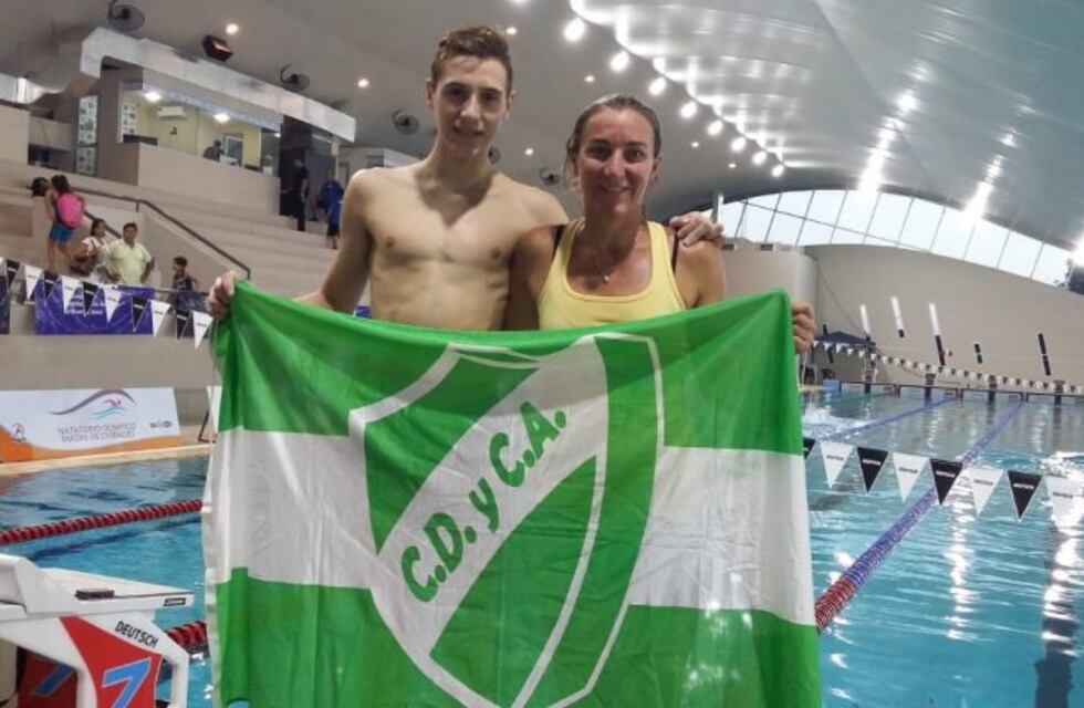 Benjamín Ghione rumbo a un nuevo Nacional de Natación