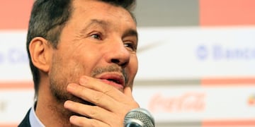Marcelo Tinelli anunció que se alejará del fútbol de San Lorenzo\u002E (FOTO:DYN/LUCIANO THIEBERGER)