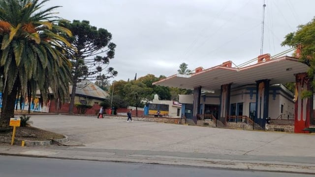 Terminal de colectivos de Unquillo, provincia de Córdoba.