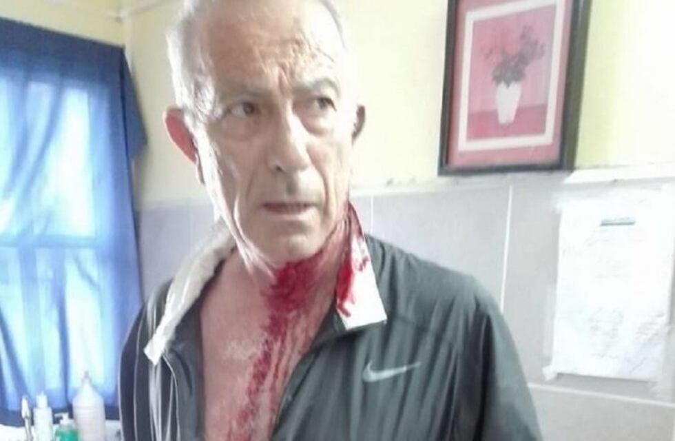 Golpearon salvajemente al jefe comunal de Andino y denunció a un "puntero político"