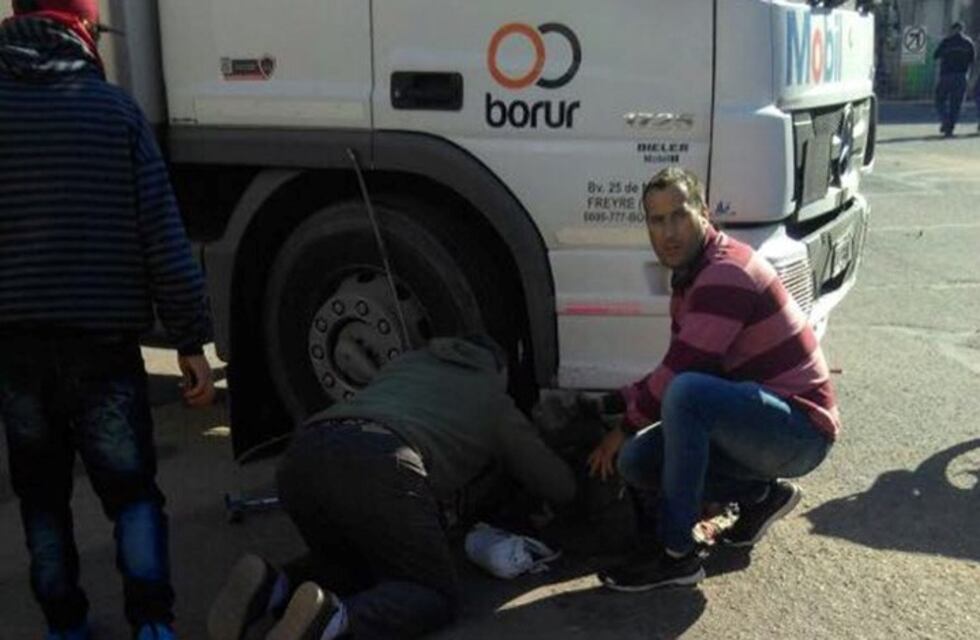 Falleció la anciana atropellada por un camión en San Lorenzo