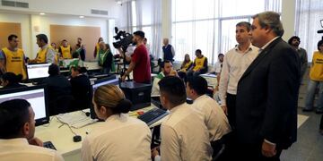 El ministro Farías estuvo presente en la jornada en la ciudad de Santa Fe\u002E