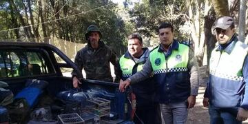 Un operativo para recuperar aves (UNT)