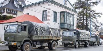 Armada ayuda en Ushuaia