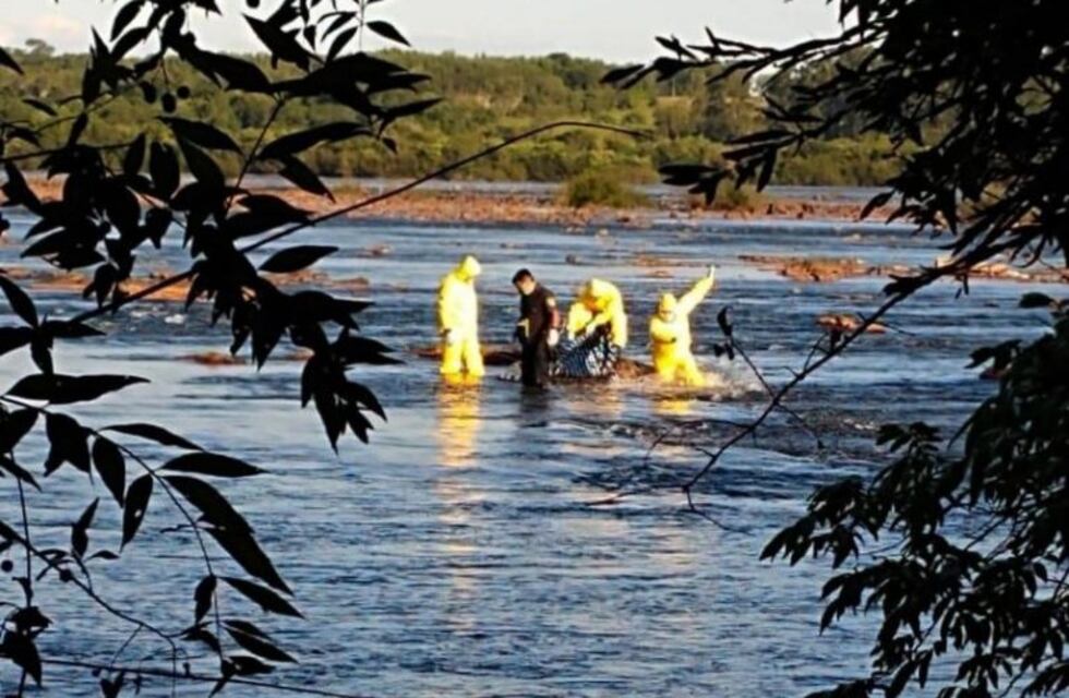 Santa Maria: encontraron un cuerpo en avanzado estado de descomposición sobre el Uruguay