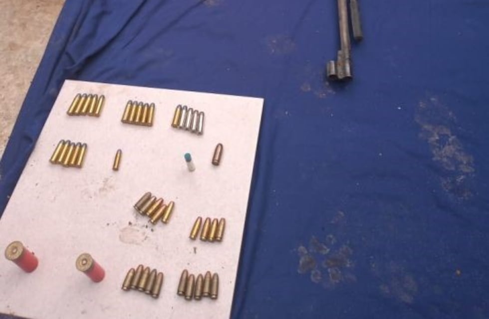 Decomisaron importante arsenal en una vivienda