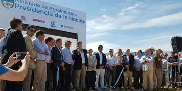 Buryaile estuvo al frente d ela inauguraciu00f3n de Expoagro.