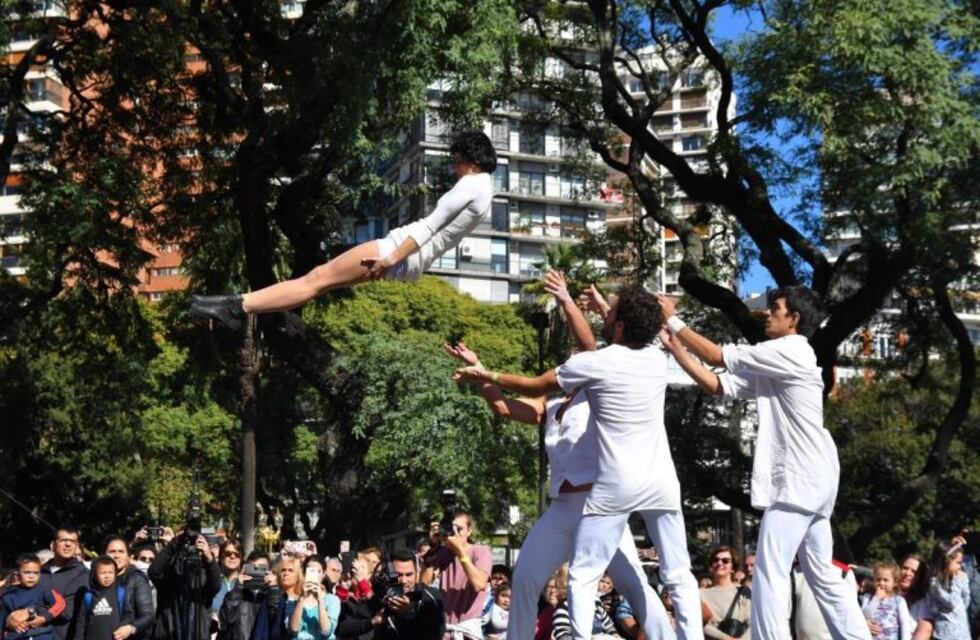 Con una fiesta en las Barrancas de Belgrano, terminó la inauguración del Viaducto Mitre