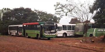 Las unidades de Oberá no salieron a prestar servicio\u002E