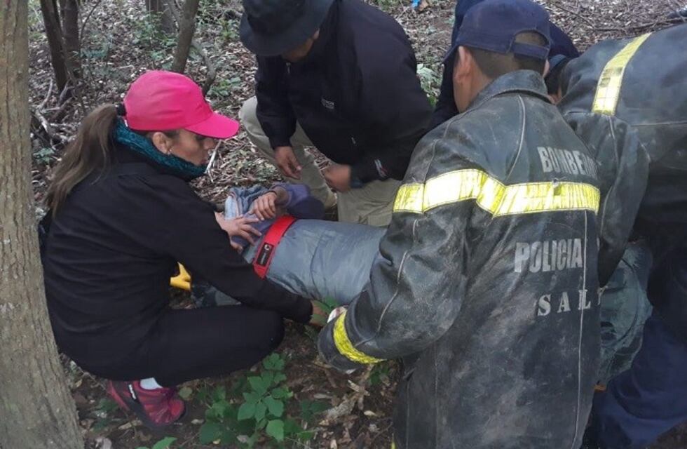 Rescataron a una mujer perdida en El Naranjo