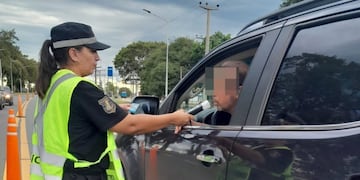 Controles en las rutas de Santa Fe