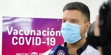 El director del Hospital de San Luis, José Núñez, advirtió sobre la gran cantidad de casos diarios que registra la provincia de Covid-19. Gentileza ANSL
