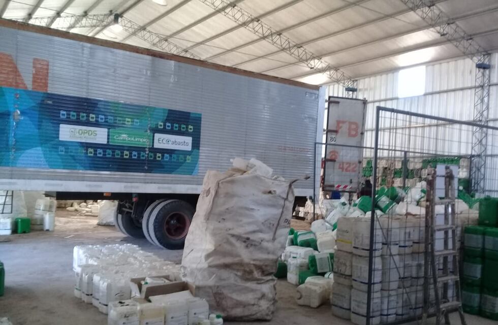 Más de 62 mil envases vacíos de fitosanitarios fueron recibidos por el CAT de Tres Arroyos