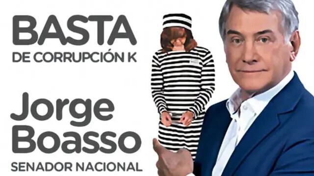 El polémico afiche de Jorge Boasso