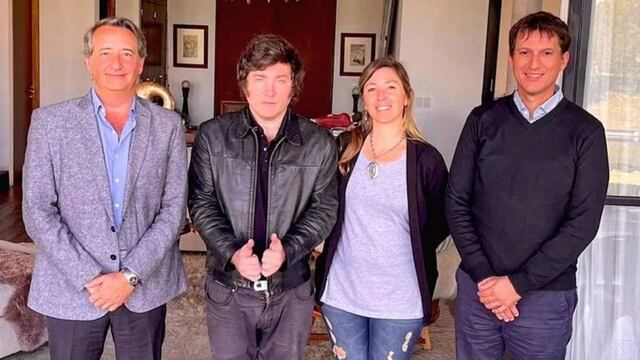 Javier Milei en Santa Fe