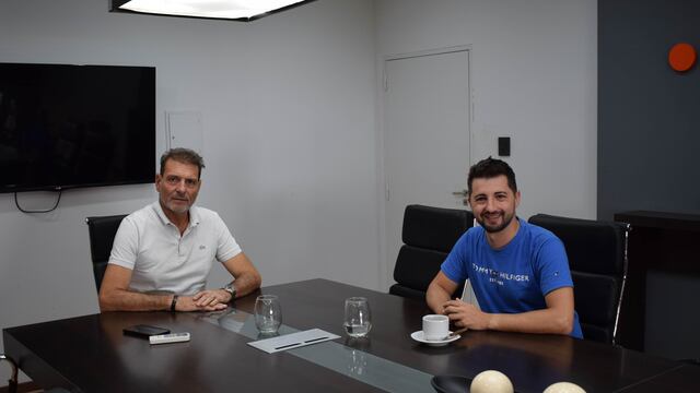 Darío Cocco se reunió con el concejal Juan Senn