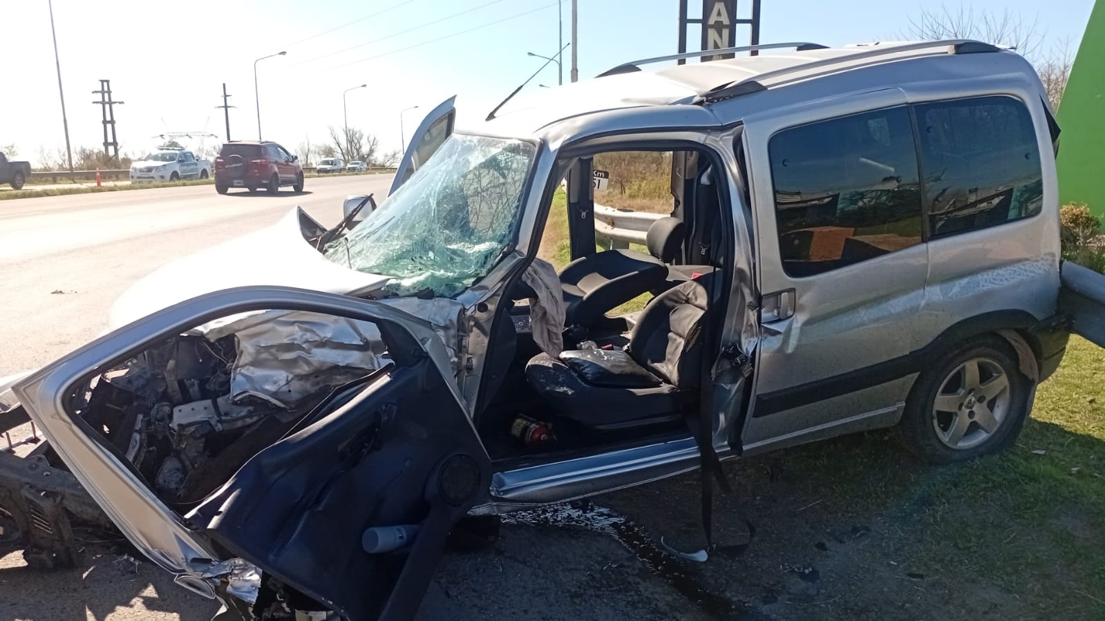 Grave siniestro vial en Villa Paranacito